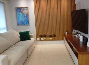 Sala · Apartamento com 3 dormitórios à venda, 110 m² por R$ 899.000,00 - Casa Branca - Santo André/SP