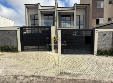 Casa · 145m² · 3 Quartos · 2 Vagas · Sobrado de Alto Padrão à Venda no Bairro Cidade Jardim – São José dos Pinhais/PR