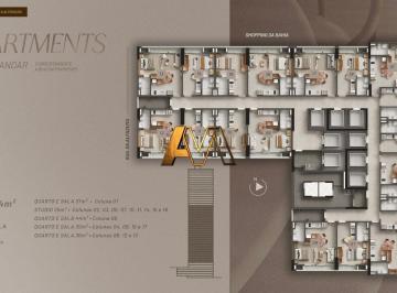 Apartamento · 35m² · 1 Quarto · 1 Vaga · QUARTO E SALA AO LADO SHOPPING DA BAHIA