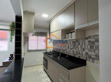 Apartamento · 54m² · 2 Quartos · 1 Vaga · Condomínio Recanto dos Pássaros II - APARTAMENTO TODO PLANEJADO À VENDA EM MOGI GUAÇU/SP