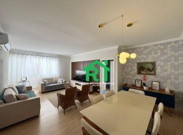 Sala · Apartamento com 2 quartos, 1 vaga à venda em Pitangueiras, Guarujá