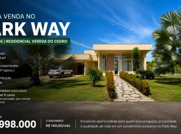 Casa de 3 quartos, Brasília · Casa à Venda no Park Way Qd. 26 | 2.500m² de Terreno, Energia Solar, Campo e Condomínio Exclusivo