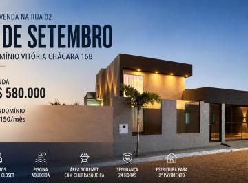 Casa de 3 quartos, Vicente Pires · Casa 3 Quartos com Suíte, Piscina Aquecida e Área Gourmet à Venda na Rua 02 - 26 de Setembro DF