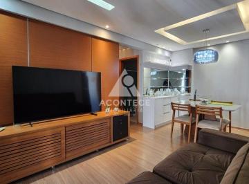 Apartamento · 57m² · 2 Quartos · 1 Vaga · EXCELENTE APARTAMENTO MOBILIADO C/ PISCINA - EDIFÍCIO VIVIANE RINALDI - ÁGUAS CLARAS