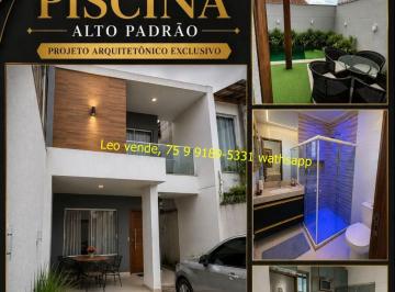 Casa de 3 quartos, Feira de Santana · Leo vende, duplex perto da Fraga Maia, 34 suíte, piscina e goumert