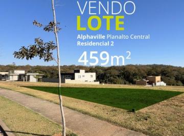 Terreno , Cidade Ocidental · Lote - Alphaville Brasília - 460m² - Aceita Financiamento