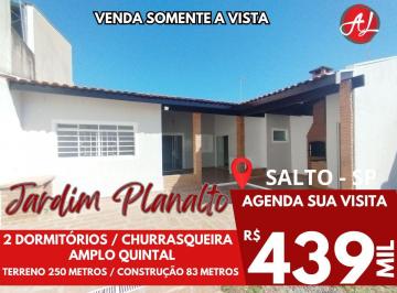 Casa de 2 quartos, Salto · Casa A Venda Em Terreno De 250 Metros - Salto - SP!