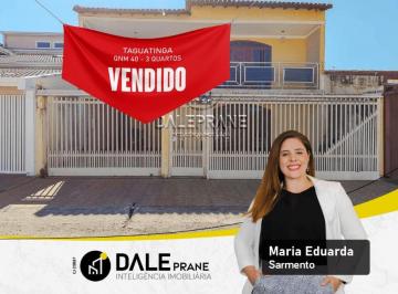 Casa de 3 quartos, Taguatinga · CASA SOBRADO NA QNM 40