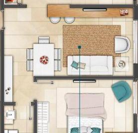 a92edfd9-cede-4adf-8bbd-382d3701a629.png · Apartamento à venda em Torres, Centro, com 1 quarto, 49.68m²