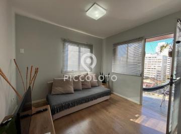 Apartamento · 50m² · 1 Quarto · 1 Vaga · Apartamento para alugar em Campinas, Cambuí, com 1 quarto, com 50 m², Leticia