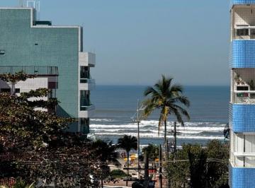 Apartamento · 79m² · 2 Quartos · 1 Vaga · Apartamento à venda 2 quartos 1 suíte 2 sacadas vista mar Ocian Praia Grande
