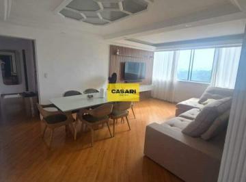 Apartamento · 89m² · 3 Quartos · 1 Vaga · Apartamento 3 quartos, 2 banheiros, 1 vaga coberta e fixa, andar alto, 89m2- Terra Nova - SBC