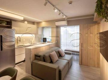 Apartamento · 45m² · 1 Quarto · 1 Vaga · Flat para alugar em Bela Vista de 45.00m² com 1 Quarto, 1 Suite e 1 Garagem