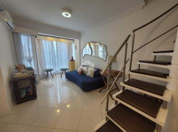 Apartamento · 131m² · 2 Quartos · 2 Vagas · Cobertura semimobiliada com 2 dormitórios/quartos e sendo 1 suíte A Venda - Cent