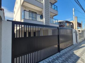 Casa · 67m² · 2 Quartos · 1 Vaga · Casa em Condomínio no Maracanã, Praia Grande - 2 Quartos e Churrasqueira