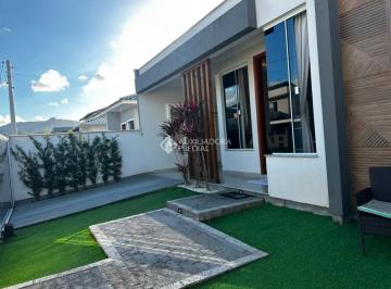 Casa · 100m² · 3 Quartos · 1 Vaga · Casa com piscina e móveis planejados, 3 quartos com 1 suíte - Bela Vista, Palhoça