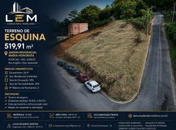 Terreno , São José · Terreno de Esquina com 519m² no Loteamento Maria Honorata – São José/SC