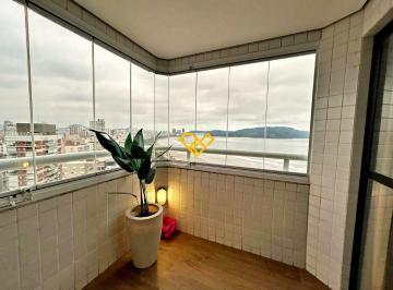 Varanda · Apartamento 1 Quarto para Locação em Santos/Sp