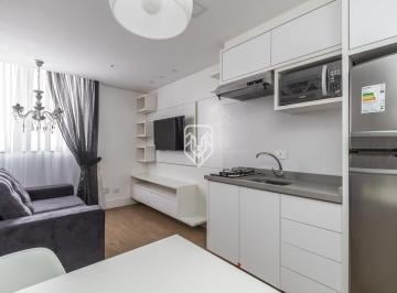 Apartamento · 26m² · 1 Quarto · Apartamento, 01 Quarto, Mobiliado, Espaço Gourmet, Água Verde, Curitiba.