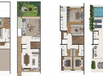 Planta 01 - 4 dorm 489m² · Casa em Condomínio em Alto de Pinheiros São Paulo SP