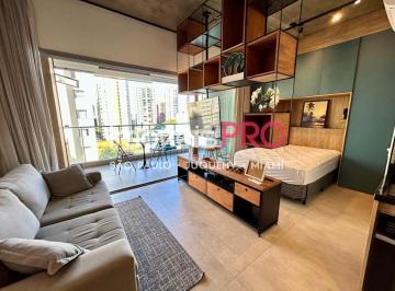 Apartamento · 45m² · 1 Quarto · 1 Vaga · LOCAÇÃO MOEMA FORA DE ROTA - MOBILIADO - 1 VAGA
