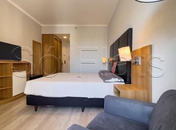 Apartamento · 26m² · 1 Quarto · 1 Vaga · Flat no Comfort Ibirapuera com 26m², 1 dormitório e 1 vaga disponível para locação em Moema.