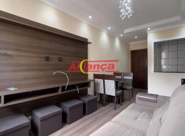 Apartamento · 62m² · 2 Quartos · 1 Vaga · APARTAMENTO COM PORTEIRA FECHADA 2 DORMITÓRIOS À VENDA, 62M² - GOPOÚVA - GUARULHOS/SP