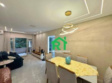 Sala · Apartamento à beira mar com 2 quartos, 1 vaga à venda em Pitangueiras, Guarujá