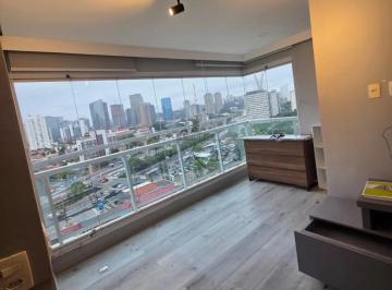 Terraço · Apartamento - Brooklin Novo - 1 Suíte - 45m².