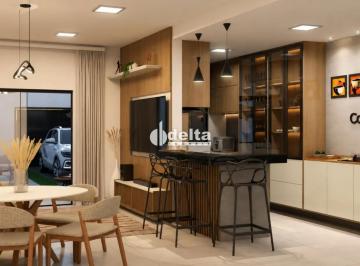 Casa · 125m² · 2 Quartos · 2 Vagas · Casa com 2 quartos sendo 1 suíte disponível para venda no bairro Laranjeiras em Uberlândia-MG