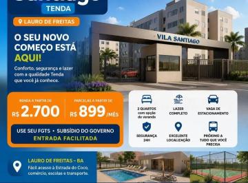 Apartamento à venda no VILA SANTIAGO, RECREIO IPITANGA, Lauro de Freitas, BA · Apartamento à venda no VILA SANTIAGO, RECREIO IPITANGA, Lauro de Freitas, BA