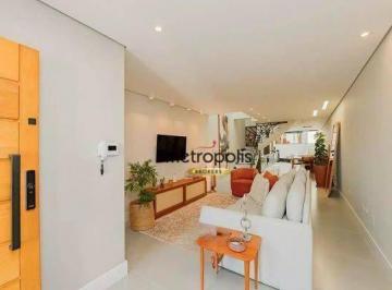 Sala · Sobrado com 3 dormitórios à venda, 188 m² por R$ 1.150.000,00 - Parque das Nações - Santo André/SP