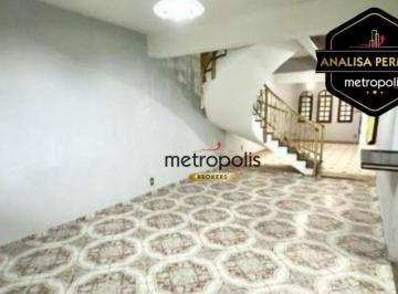 Sala · Sobrado com 3 dormitórios à venda, 315 m² por R$ 899.000,00 - Vila Vitória - Santo André/SP