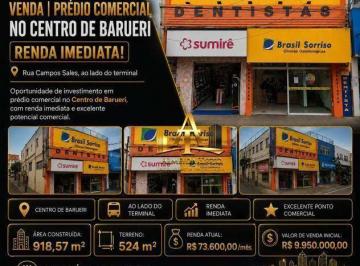 f69d45235239cd19a17f113dcd2de655089ed698 · Prédio à venda, 320 m² por R$ 5.990.000 - Centro - Barueri/SP