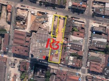 b1056218042a0b2ed813147c5e05b916d8ac7b89 · Terreno à venda, 1250 m² por R$ 4.500.000,00 - Centro - Santos/SP