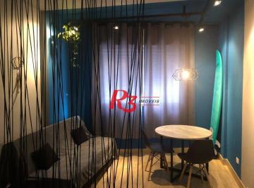 717d6911c85b0658bd53f2be112b18f81d1f0b15 · Apartamento com 1 dormitório à venda, 37 m² por R$ 320.000,00 - José Menino - Santos/SP