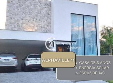 3d1576d1d987d4d56b98669edab34ab4bf33ecd9 · Casa com 4 dormitórios à venda, 360 m² por R$ 5.900.000,00 - Residencial Onze (Alphaville) - Santana