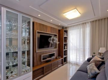 Apartamento · 78m² · 2 Quartos · 1 Vaga · APARTAMENTO MOBILIADO COM 2 QUARTOS SENDO 1 SUÍTE SACADA COM CHURRASQUEIRA PISCI