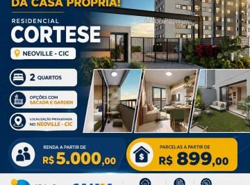 Apartamento de 2 quartos, Curitiba · Apartamento 2 dormitórios, no bairro CIC