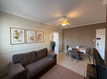 Apartamento · 47m² · 1 Quarto · Apartamento 1 Dormitório, Porteira Fechada e Vista Mar Lateral no Embaré - Santos SP