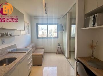 Apartamento · 25m² · 1 Quarto · 1 Vaga · Vendo Apartamento Studio com 25m2 nascente, mobiliado e decorado, suite, 2 vaga garagem, infraestrut