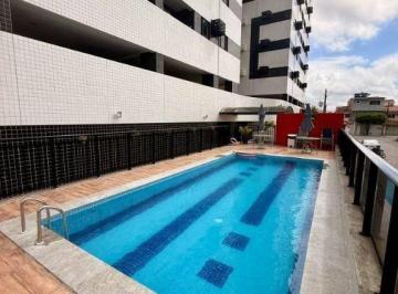 Piscina Adulto · Apartamento com 3 dormitórios para alugar, 76 m² por R$ 3.900,00/mês - Pajuçara - Maceió/AL