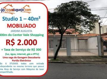bd48f8f1e571847fe968f4c77f18eaa6f4a402c5 · Kitnet com 1 dormitório para alugar, 40 m² por R$ 2.300/mês - Jardim Augusta - São José dos Campos/S