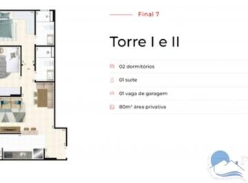 Apartamento · 90m² · 2 Quartos · 1 Vaga · Apartamento à venda no bairro Ocian - Praia Grande/SP