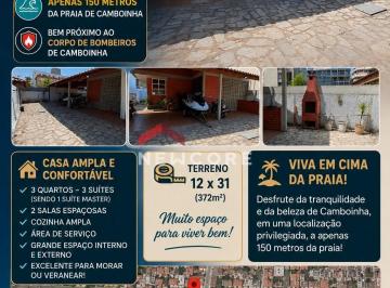 Casa · 250m² · 3 Quartos · 5 Vagas · Casa em Rua Benedito Fernandes Vieira - Camboinha - Cabedelo/PB