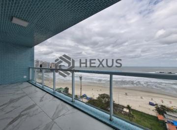 Foto · Apartamento frente mar com varanda vista mar da praia nas Pitangueiras, Guarujá