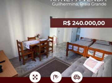 Apartamento de 1 quarto, Praia Grande · Kitnet a venda na Guilhermina