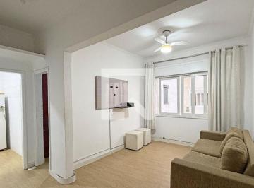 Apartamento · 40m² · 1 Quarto · 1 Vaga · Apartamento para Aluguel - Embaré, 1 Quarto, 40 m² - Santos