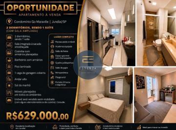 Apartamento · 61m² · 2 Quartos · 1 Vaga · Go Maraville - Apartamento a Venda no Condomínio Go Maraville Jundiaí