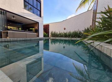 Casa · 425m² · 4 Quartos · 3 Vagas · Casa de luxo em condomínio na Aparecidinha, Sorocaba-SP: 4 quartos, 4 suítes, 2 salas, 2 banheiros,